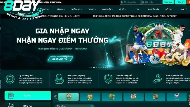 nhà cái 8Day có uy tín không?